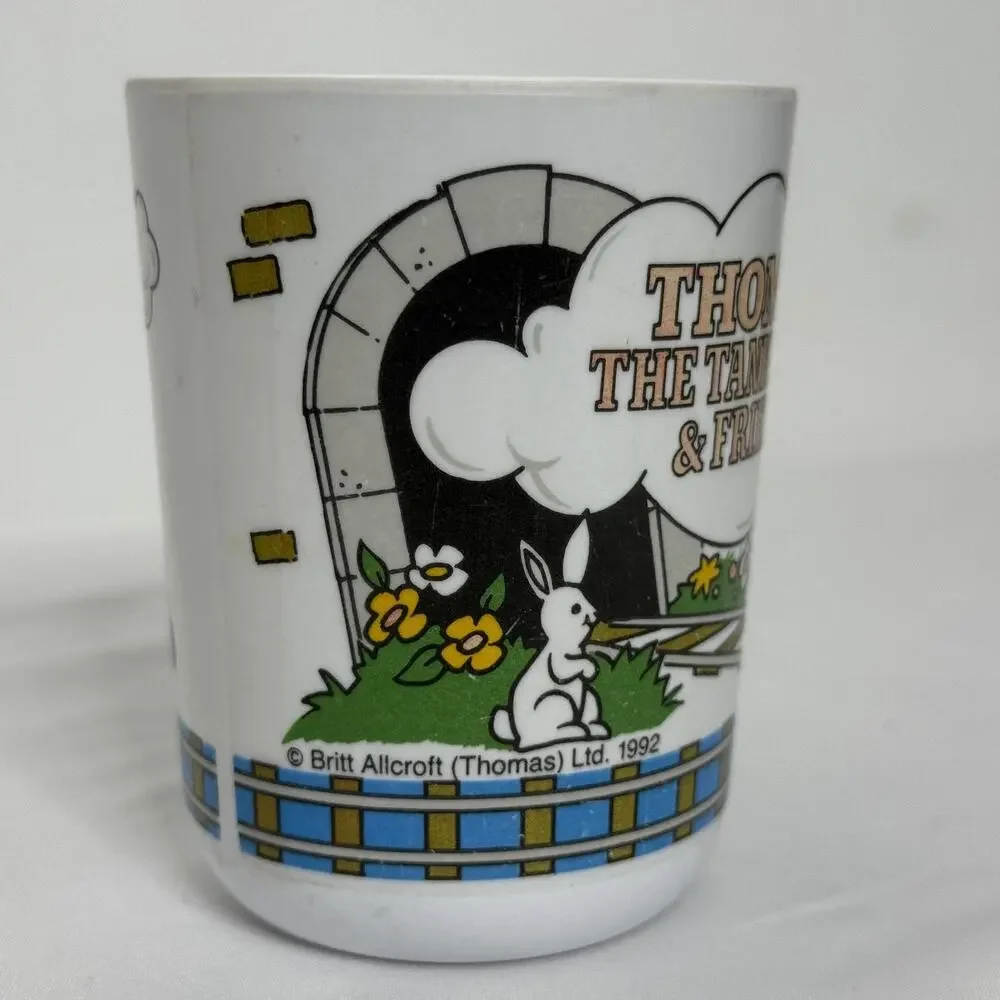 Vintage 1992 Thomas The Tank Engine & Friends Cup Eden Kids Train Mug Rare